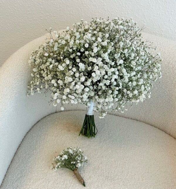 Bouquet Nuage de Blanc