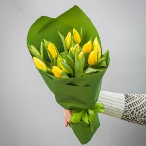 Bouquet Tulipes Jaune