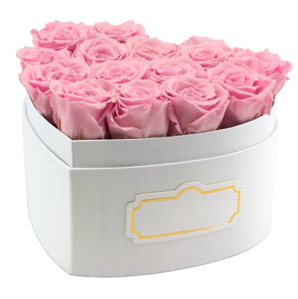 Box Cœur de Roses Rosé