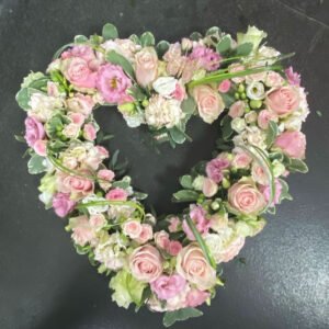 Cœur Ajouré Rose