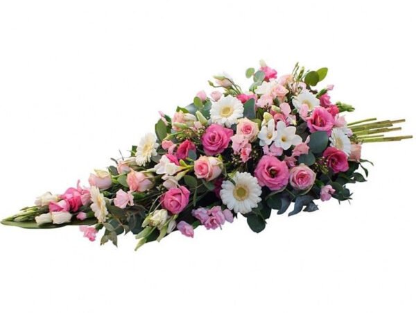 Gerbe piquée Rose